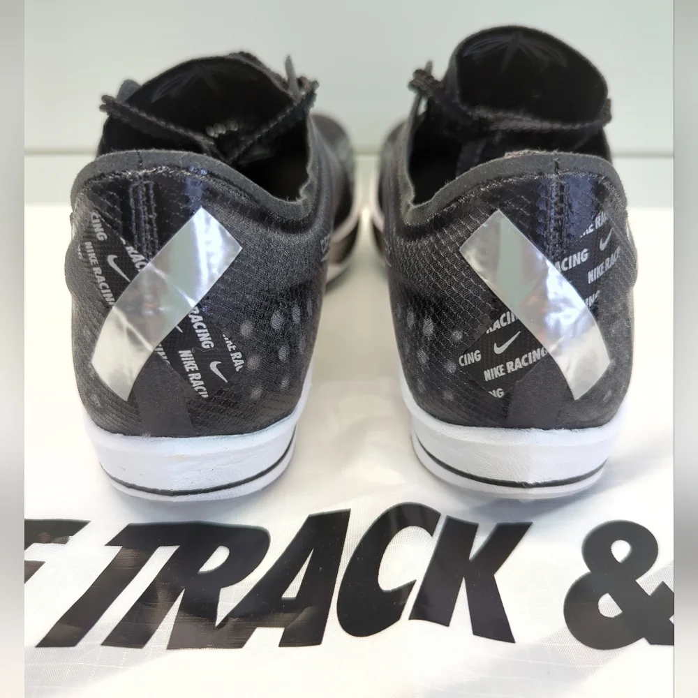 Nike ZoomX DragonFly Black Metallic Silver Track Field Distance Spikes Men's 9